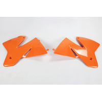 UFO Radiator Covers for KTM SX 200 1998-2000 (Orange)