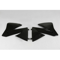 UFO Radiator Covers for KTM SX 125 2001-2001 (Black)