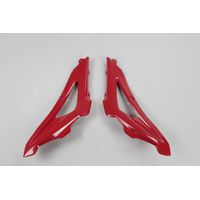 UFO Radiator Covers Upper for Husqvarna TE 510 2005-2007 (Red)