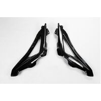 UFO Radiator Covers Upper for Husqvarna CR 125 2009-2013 (Black)