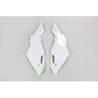 UFO Side Panels for Husqvarna CR 125 2009-2013 (White)