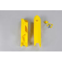 UFO Fork Protectors for Husqvarna TC 250 2014-2014 (Yellow)