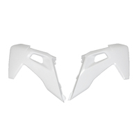 UFO Radiator Covers for Husqvarna FE 450 2020-2023 (White)