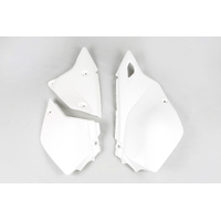 UFO Side Panels for Kawasaki KLX400R 2003-2023 (White)