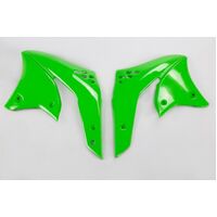 UFO Radiator Covers for Kawasaki KX250F 2006-2008 (Green)