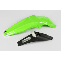 UFO Rear Fender/with LED for Kawasaki KLX450R 2007-2023 (Green)