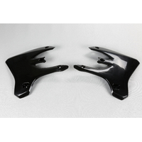 UFO Radiator Covers for Yamaha YZ250F 2003-2005 (Black)