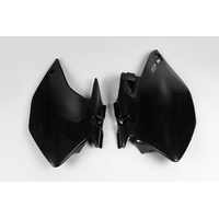 UFO Side Panels for Yamaha WR250F 2007-2014 (Black)