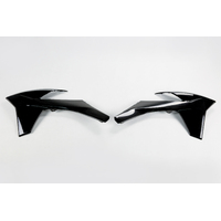 UFO Radiator Covers for KTM EXC 200 2012-2013 (Black)