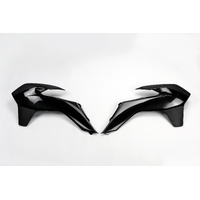 UFO Radiator Covers for KTM EXCF 350 2014-2016 (Black)