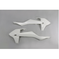 UFO Radiator Covers for KTM SX 250 2017-2018 (White)