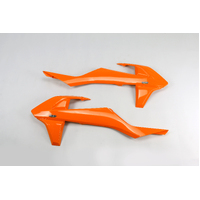 UFO Radiator Covers for KTM SX 125 2016-2018 (Orange)