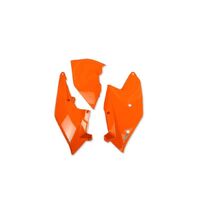 UFO Side Panels/With LH Airbox Cover for KTM EXC 125 2017-2019 (Orange)