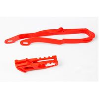 UFO Chain Guide/Slider for Honda CRF250R 2007-2009 (Red)