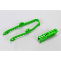 UFO Chain Guide/Slider for Kawasaki KX250F 2009-2016 (Green)