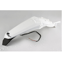 UFO Rear Fender Enduro/LED for Yamaha WR250F 2015-2019 (White)