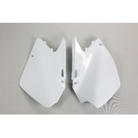 UFO Side Panels non USA for Suzuki RM 125 2006-2023 (White)