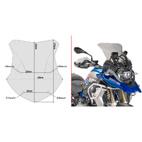 GIVI Windscreen for BMW R 1200 GS 2013-2018 (5124D)