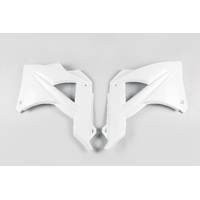 UFO Radiator Covers for Gas Gas EC 250 2010-2011 (White)