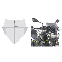 GIVI Windscreen for Kawasaki Z 650 2020-2024 (A4128A)