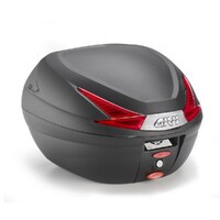 Givi Monolock Topcase 33L Black/Red - Includes Universal Plate (B330N)