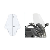 GIVI Windscreen for SYM JOYMAX 300I 2012-2019 (D7052ST)