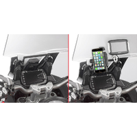 GIVI Upper GPS/Phone Mount for Ducati MULTISTRADA 1200 2015-2018 (FB7408)