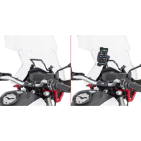 GIVI Upper GPS/Phone Mount for Moto Guzzi V85 TT 2019-2023 (FB8203)