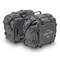 Givi Canyon Soft Panniers Pair 25L+25L Gravel-T Monokey (For Use With PL/PLR/MK Frames) (GRT720)