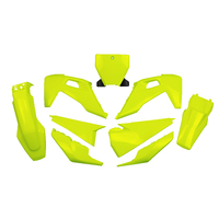 UFO Plastics Kit for Husqvarna TC 125 2019-2022 (Neon Yellow)