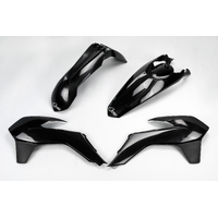 UFO Plastics Kit for KTM EXC 125 2014-2016 (Black)