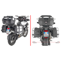 GIVI One Fit Pannier Frames for Triumph TIGER 1200 RALLY EXPLORER 2022-2024 (PLO6423MK)