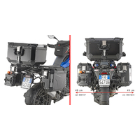 GIVI Outback One Fit Pannier Frames for BMW R 1300 GS 2024-0 (PLOS5143CAM)