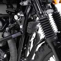 Denali Rectifier/Horn Relocation Bracket for Triumph BONNEVILLE T100 A2 2014