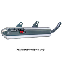 DEP Silver Enduro Muffler for KTM 150 EXC 2016-2018 (Must use DEP Chamber) 