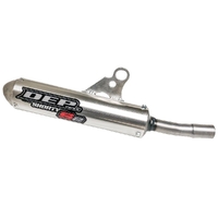 DEP Silver Shorty Muffler for KTM 150 SX 2019-2022 (Must use DEP Chamber) 