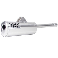 DEP Silver MX Muffler for KTM 350 SX 1987-1989 