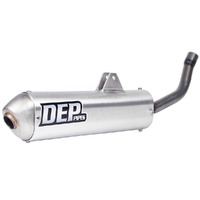 DEP Silver MX Muffler for KTM 250 SX 1990-1993 