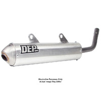 DEP Silver MX Muffler for KTM 50 SX JUNIOR 2002-2008 