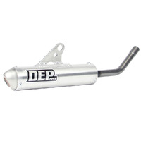 DEP Pipes DEPT2812 Silver MX Muffler (Must Use DEP Chamber)