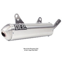 DEP Silver MX Muffler for Yamaha YZ 250 1984-1985 