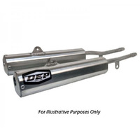 DEP Pipes DEPY2913 Silver Trail Muffler 