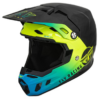 FLY Formula CC Helmet Centrum Black Blue Hi Viz