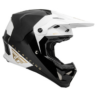 FLY Formula CP Helmet Slant Black White Gold