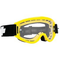 Spy Goggles Breakaway Yellow - Clear w/ Posts