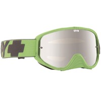 Spy Goggles Woot Race Green - Smoke w/Silver Mirror