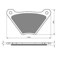 Goldfren Brake Pads GF060S3