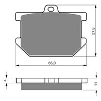 Goldfren Brake Pads GF082S3