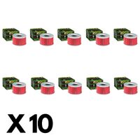 10 Pack Hiflo Oil Filter for Kawasaki KLX140 SW/KLX140A 2008-2020