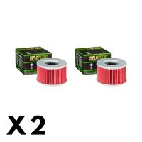 2 Pack Hiflo Oil Filter for Kawasaki KLX110RL High/KLX110LD 2022-2023